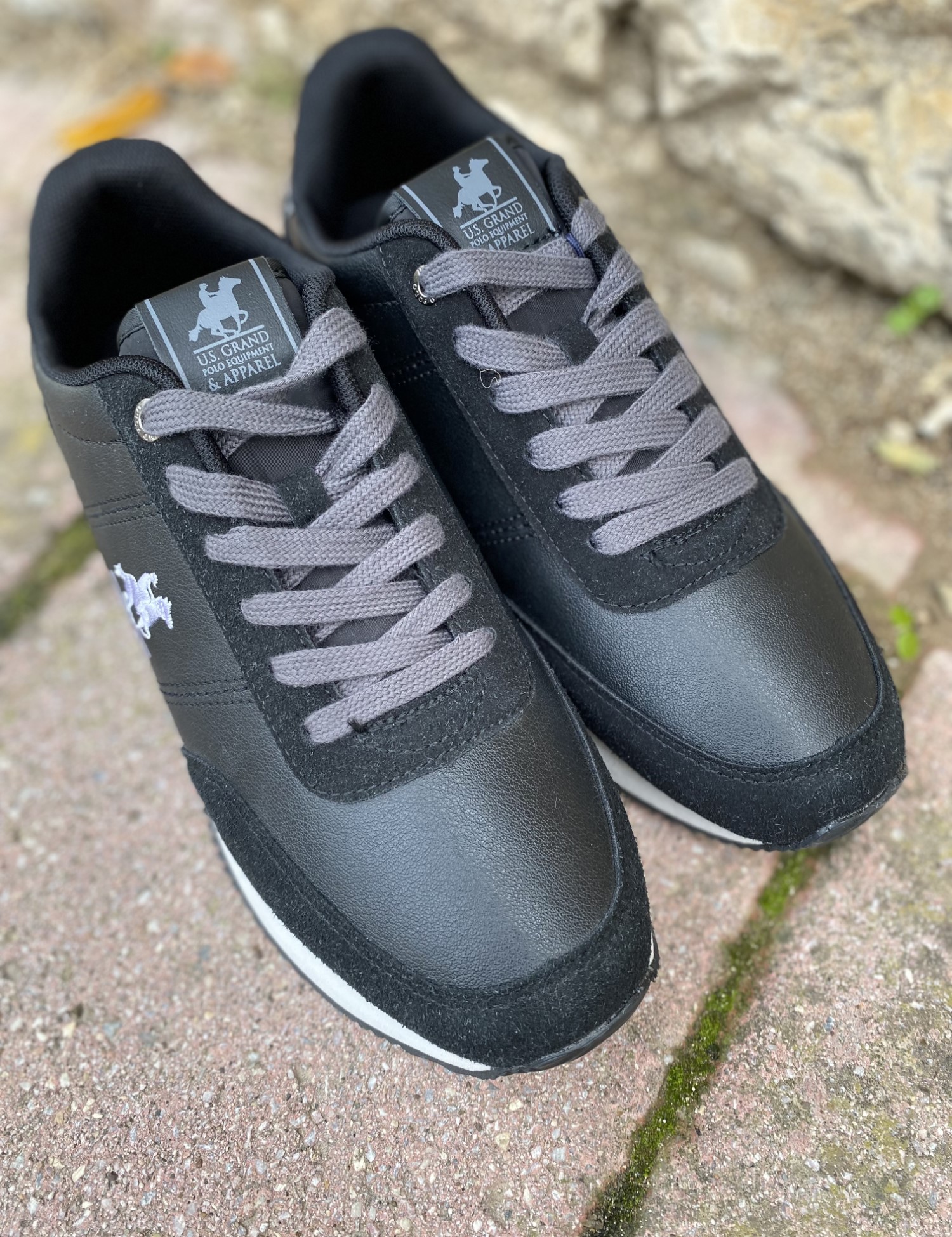 Us Grand Polo μαύρα ανδρικά casual sneakers GPM423001 φωτογραφία